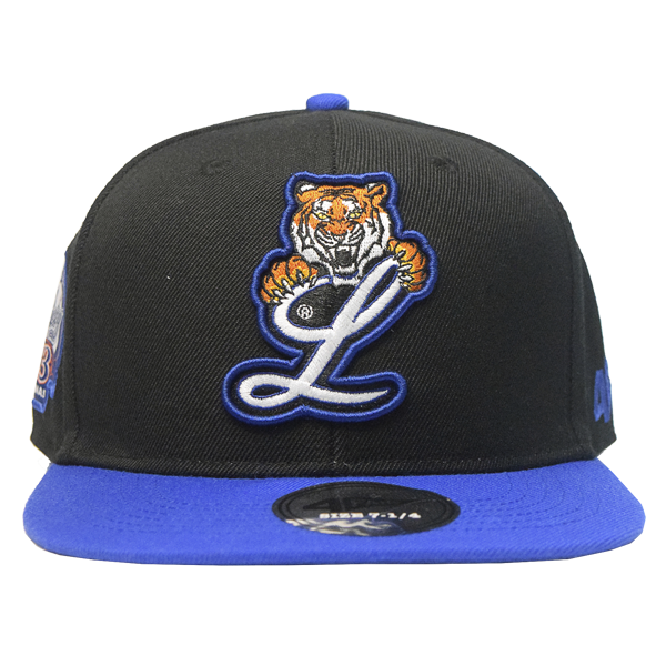 Gorra 0163 negra y azul L y tigre