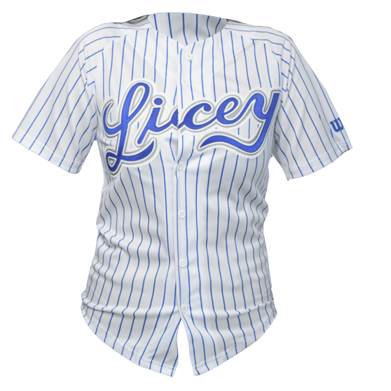 Jersey 138 blanco rayas