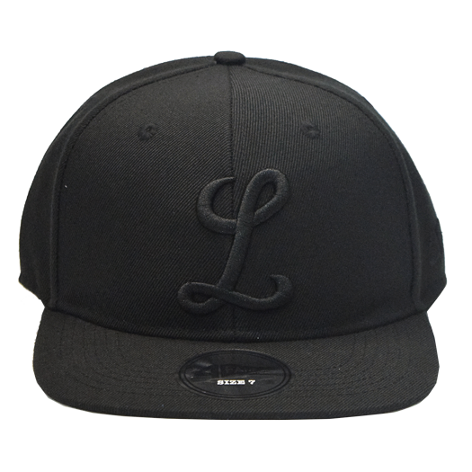 Gorra 2687 negra flat bill 4fan