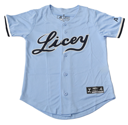 Jersey 0854 powder blue mujer