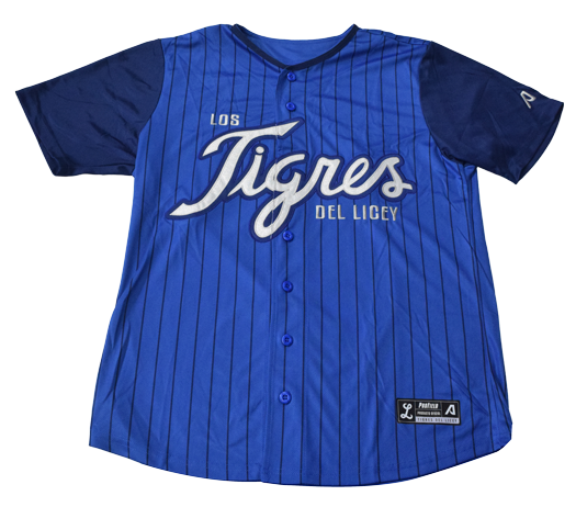 Jersey7166 dark blue rayas mujer