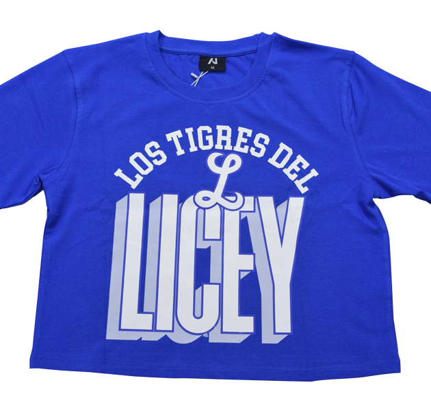 Crop Top 2604 Royal Oversize Mujer