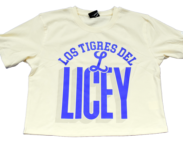 Crop Top 3782 Crema Oversize Mujer